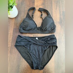 Black Bikini Swimwear Set